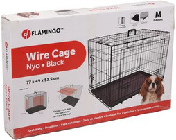 Flamingo f-519488 - Cage Polyvalente pour Chiens avec Plateau Amovible