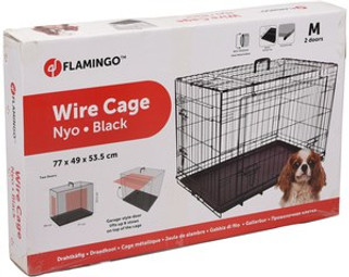 Flamingo f-519488 - Cage Polyvalente pour Chiens avec Plateau Amovible