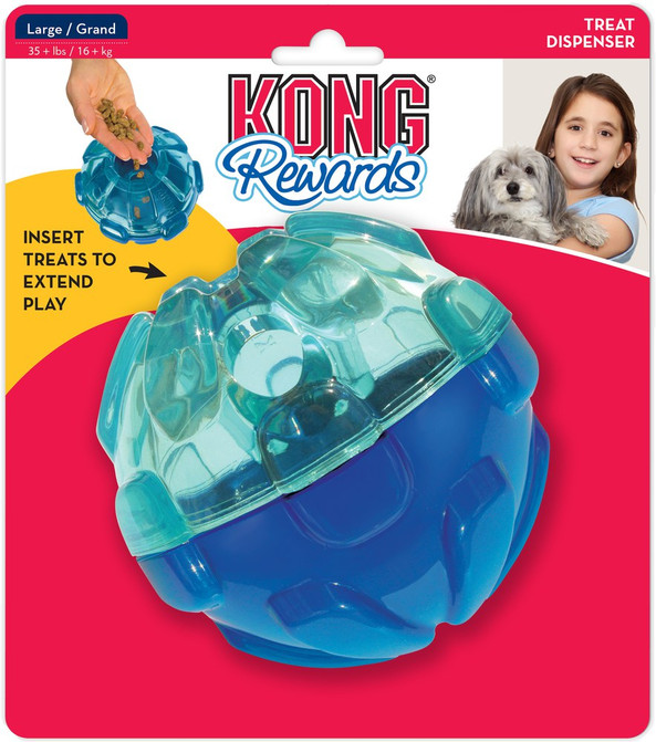Kong® f-519423 - KONG Interactive Treat Dispensing Ball