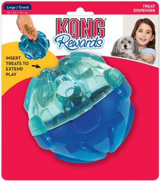 Kong® f-519423 - KONG Interactive Treat Dispensing Ball