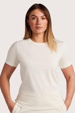 Original Favorites OF-WOSUPTEE - Camiseta negra de algodón Supima® 100%