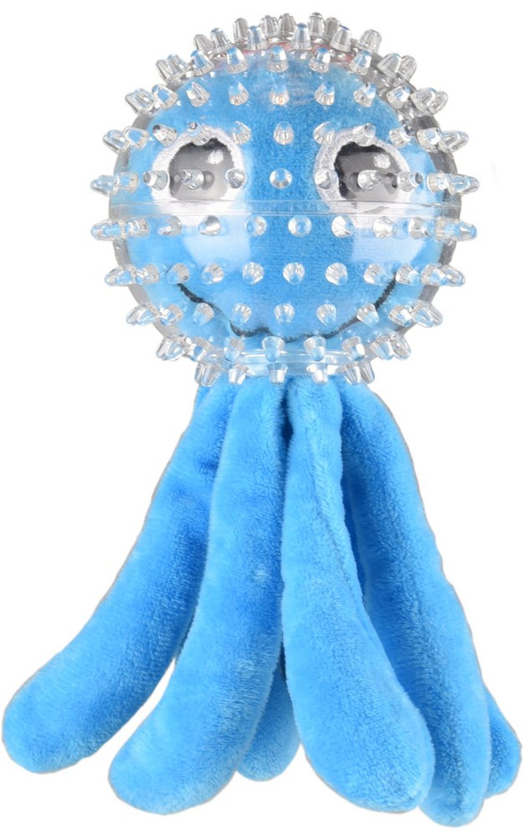 Flamingo f-519505 - Wilco's Squeaky Octopus Chew Toy for Dogs