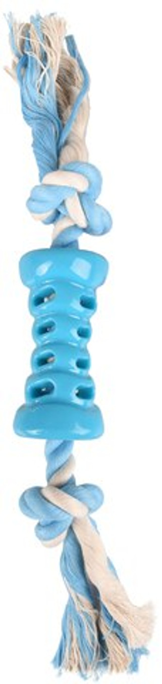 Flamingo f-519498 - Jouet Tube avec corde clair & Blanc