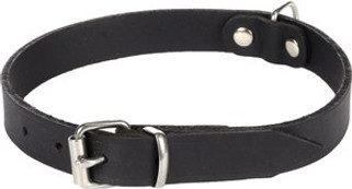 Flamingo f-5302054 - Elegant Black Rondo Dog Collar for Stylish Walks