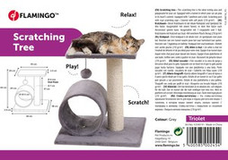 Flamingo f-5334019 - Arbre à chat Écru &