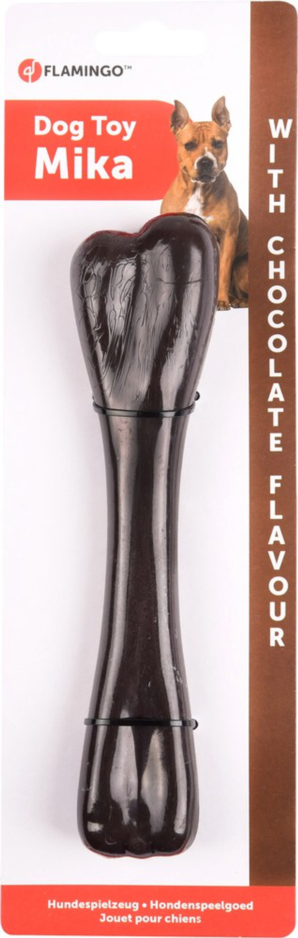 Flamingo f-5345174 - Jouet Os au goût de chocolat