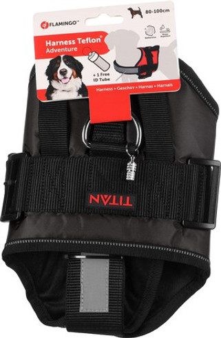 Flamingo f-5369674 - Reflective Comfort Teflon-Coated Dog Harness