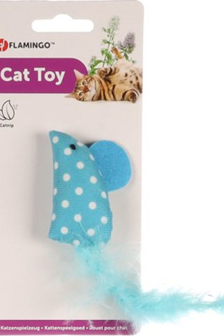 Flamingo f-560006 - Colorful Polka Dot Mouse Cat Toy Set