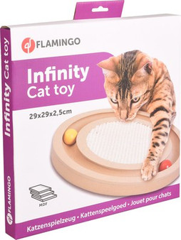 Flamingo f-560149 - Jouet Circuit avec balle avec balle Brun clair