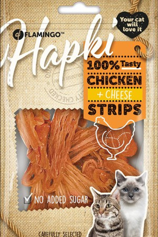 Flamingo f-560119 - Friandises Morceaux avec poulet & Fromage