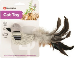 Flamingo f-560539 - Jouet Interactif pour Oiseaux Gris et Exotiques