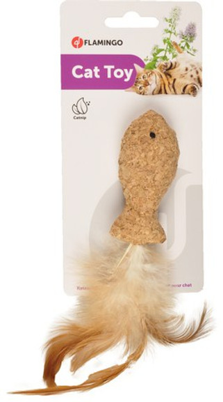 Flamingo f-560488 - Jouet Poisson Brun clair