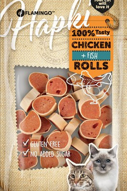 Flamingo f-560601 - Friandises Rouleaux de sushi Poisson & avec poulet