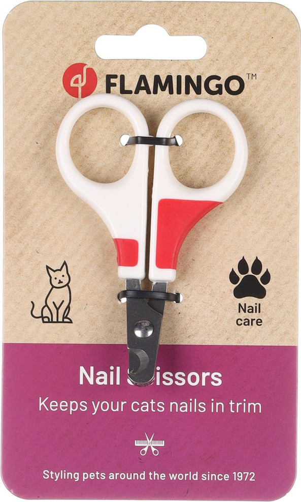 Flamingo f-560616 - Precision Cat Claw Trimming Scissors