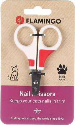 Flamingo f-560616 - Precision Cat Claw Trimming Scissors
