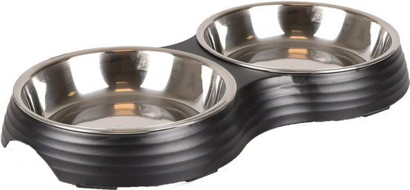 Flamingo f-560621 - Gamelle pour la nourriture et l'eau Duo Dinner