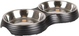 Flamingo f-560621 - Gamelle pour la nourriture et leau Duo Dinner