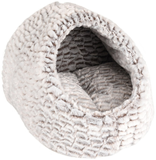 Flamingo f-560586 - Cozy Tunnel Cat Bed with Removable Cushion