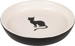 Flamingo f-560689 - Gamelle pour la nourriture et leau Rond Noir &