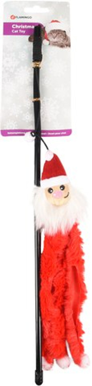 Flamingo f-560680 - Canne à Pêche Festive pour Chats Noël