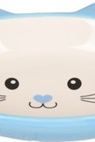 Flamingo f-560701 - Gamelle pour la nourriture et leau clair & Blanc