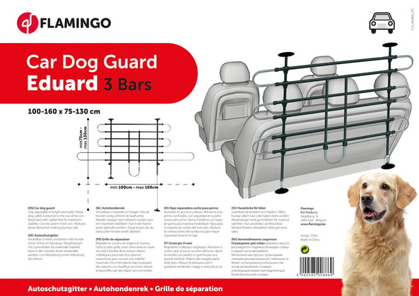 Flamingo f-57001 - Grille de protection pour voiture
