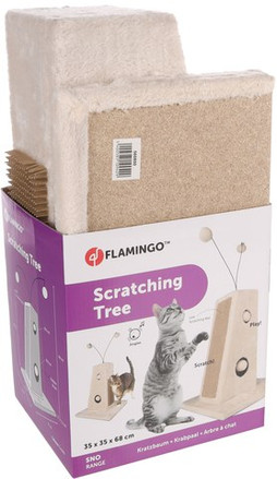 Flamingo f-560800 - Arbre à Chat Lara avec Boules Sonores et Griffoir