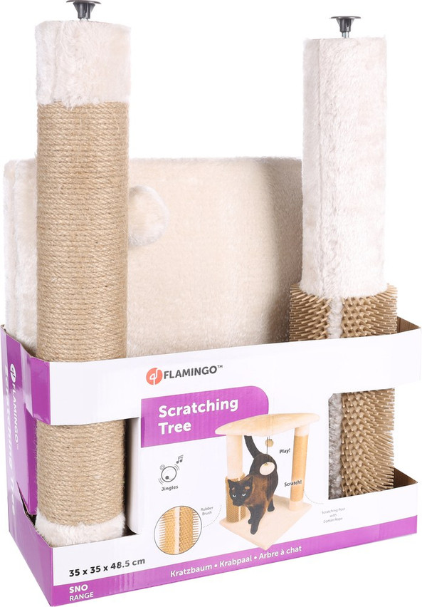 Flamingo f-560799 - Arbre à Chat Sno avec Plateau et Cloches
