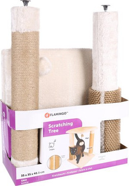 Flamingo f-560799 - Arbre à Chat Sno avec Plateau et Cloches