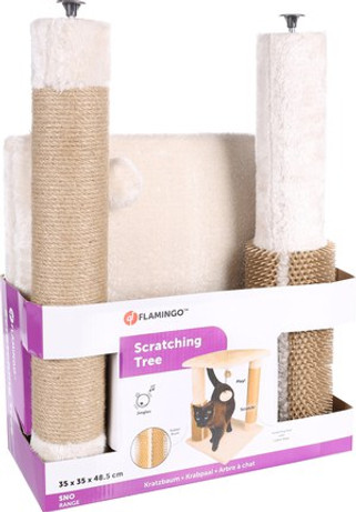 Flamingo f-560799 - Snos Cozy Cat Scratching Post with Bells