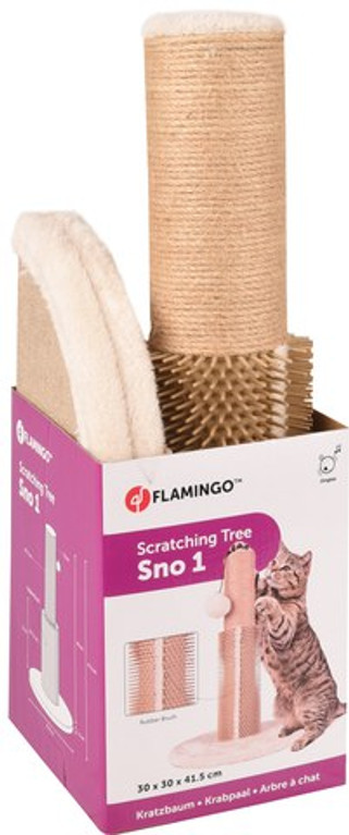 Flamingo f-560797 - Arbre à Chat Sno avec Griffoir et Clochette