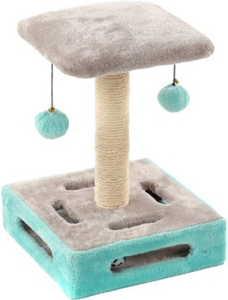 Flamingo f-560820 - Arbre à chat Turquoise & Gris