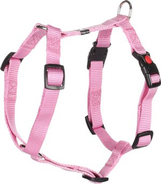 Flamingo f-64225 - Bright Pink Easy-Click Nylon Dog Harness