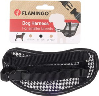 Flamingo f-60180 - Reflective Comfort Dog Harness with Fleece Lining