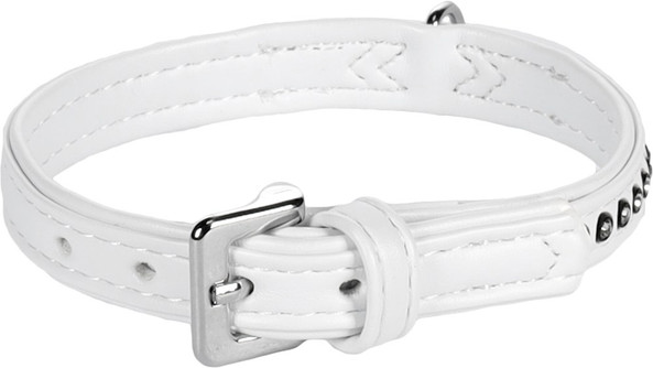 Flamingo f-67187 - Collier Monte Carlo Chic en Similicuir et Strass