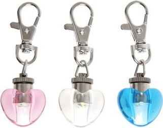 Flamingo f-64900 - Blinki Heart Dog Collar Safety Light