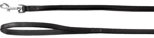 Flamingo f-67460 - Laisse Chic en Similicuir avec Attache Chrome