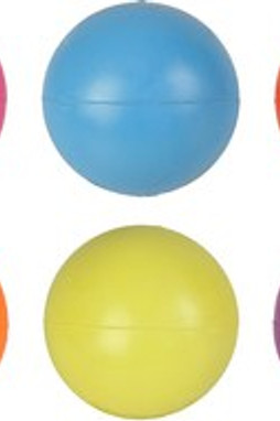 Flamingo f-70280750 - Balle de Jeu en Caoutchouc Colorée
