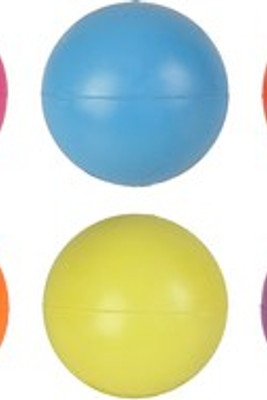 Flamingo f-70280750 - Balle de Jeu en Caoutchouc Colorée