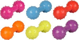 Flamingo f-70280600 - Gentle Spike Dumbbell Toy for Small and Medium Dogs