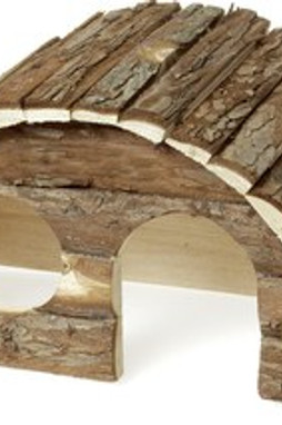 Flamingo f-84368 - Maison Confortable pour Rongeurs en Bois Naturel