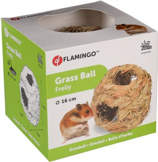 Flamingo f-84171 - Interactive Hay Ball Treat for Rabbits