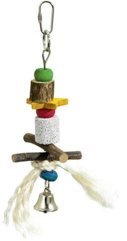 Flamingo f-88560 - Bird Cage Hanging Toy with Bell and Elements
