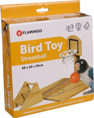 Flamingo f-88089 - Parcours de Basketball pour Oiseaux Actifs