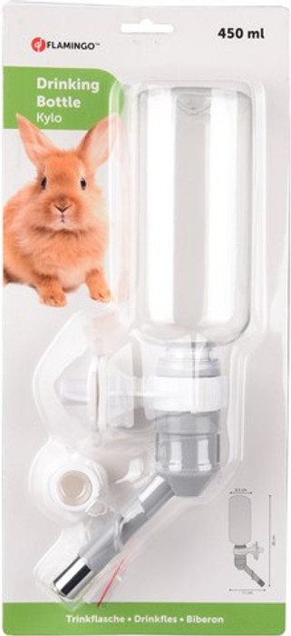 Flamingo f-210192 - Bouteille dEau Pratique pour Rongeurs et Lapins