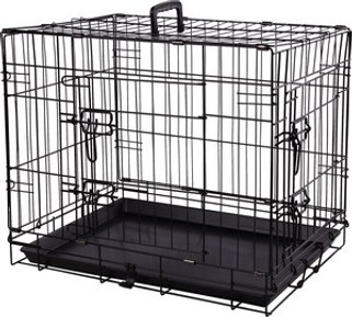 Flamingo f-519535 - Caisse de Transport Métallique pour Chiens Mezo