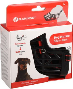 Flamingo f-519656 - Muselière Confortable pour Chiens Actifs