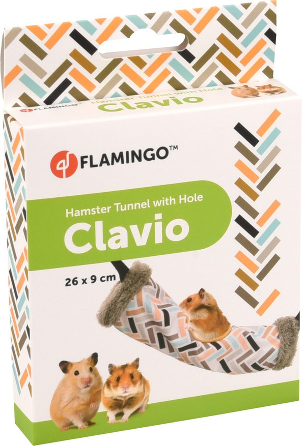 Flamingo f-210218 - Tunnel Douillet pour Rongeurs Heureux