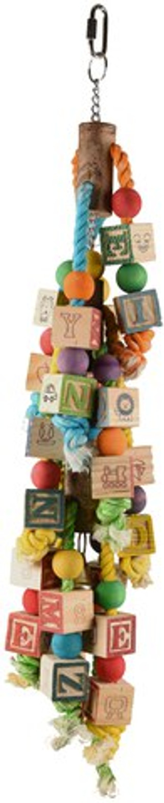 Flamingo f-110254 - Jouet Suspendu Arc-en-Ciel pour Perroquets