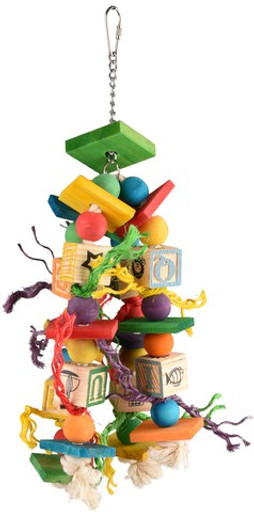 Flamingo f-110257 - Vibrant Rainbow Birdcage Pendant Toy